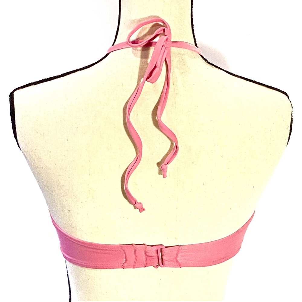Aeropostale Bikini Top M Halter High-Neck - Picture 3 of 8